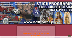 Desktop Screenshot of haft-print.pl